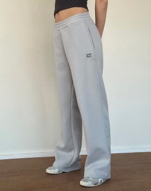 Motel Rocks Loose Women's Joggers Grey | JVR3779ZT