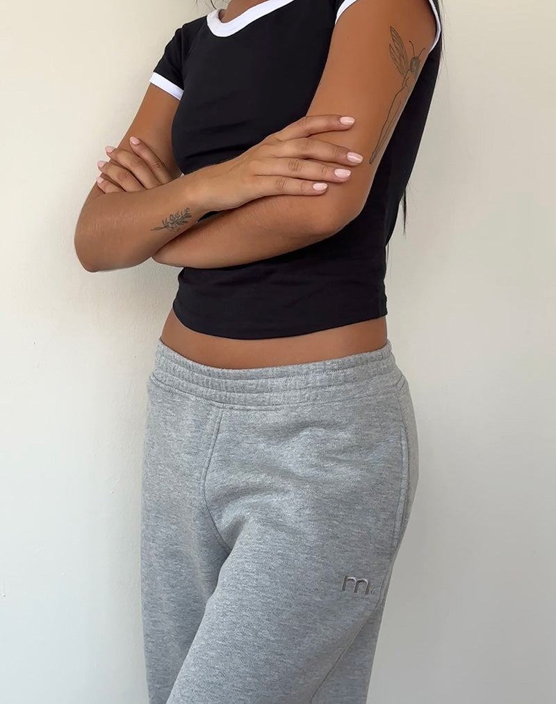 Motel Rocks Loose Women's Joggers Grey | PXI5475GL