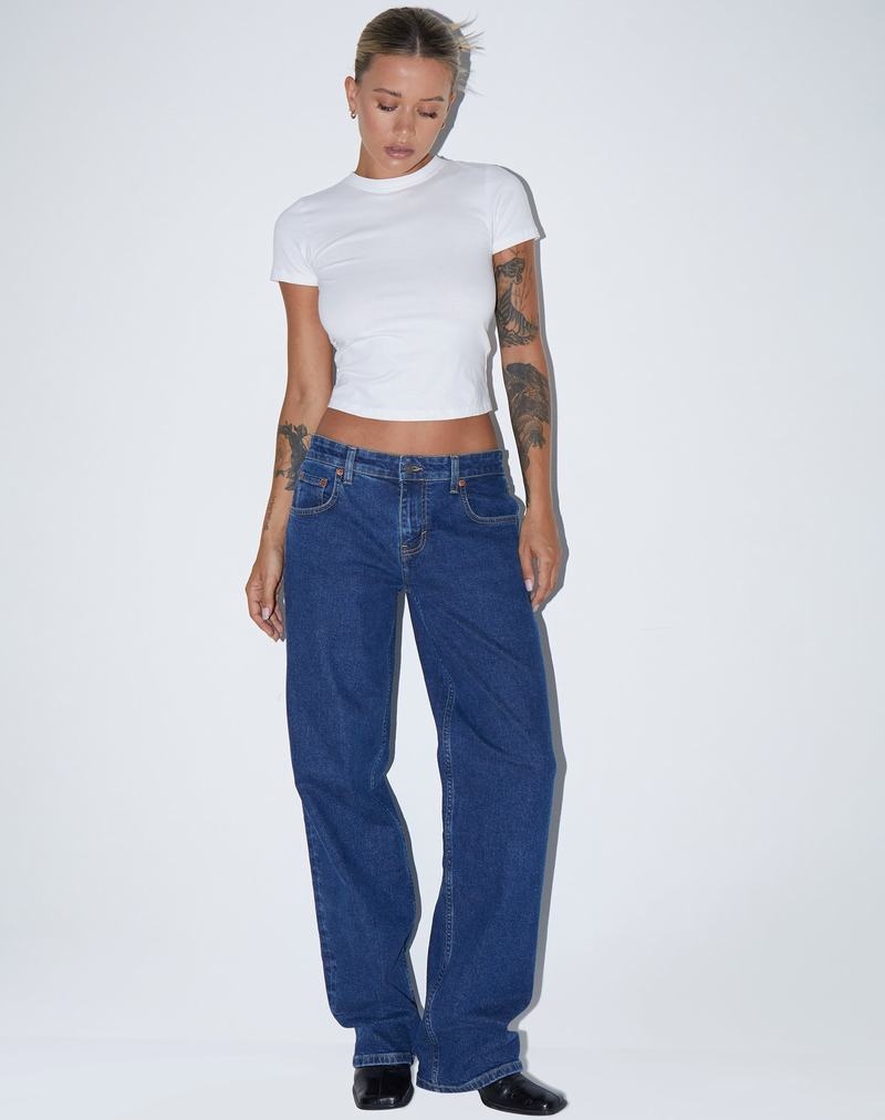 Motel Rocks Surtie Women's Cropped Tops White | YWB2967UH